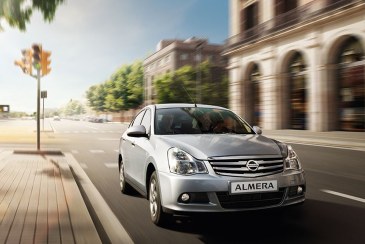 Объявлены цены на новый Nissan Almera