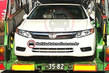 В Японии сфотографировали новый седан Honda Civic