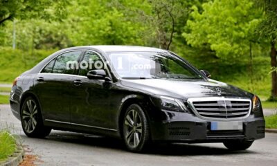Обновлённый Mercedes S-класса заметили во время тестов