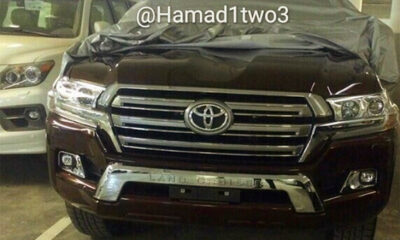 Опубликованы первые фотографии обновленного Toyota Land Cruiser