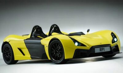 Новый британский спорткар Elemental RP1 набирает «сотню» за 3