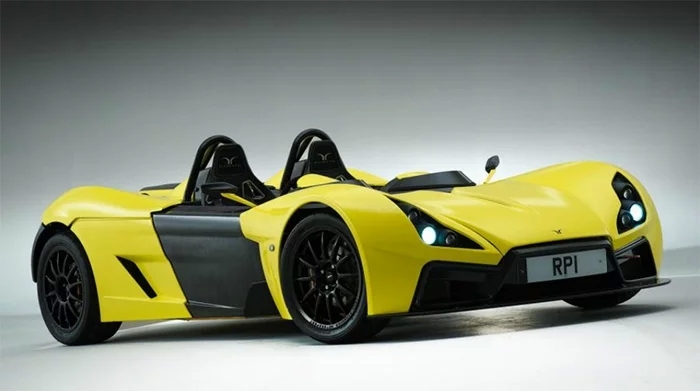 Новый британский спорткар Elemental RP1 набирает «сотню» за 3