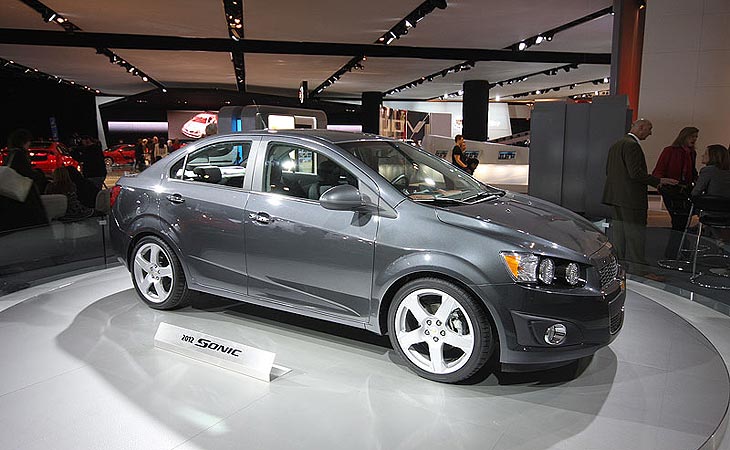 Новый Chevrolet Aveo в Детройте