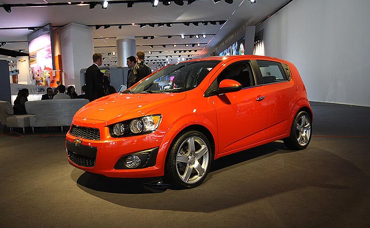 новинки детройта 2011 Новый Chevrolet Aveo