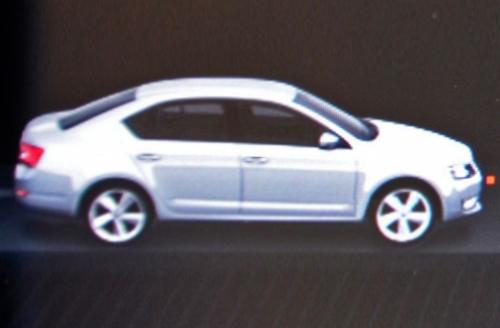 В Интернет попало первое изображение новой Skoda Octavia