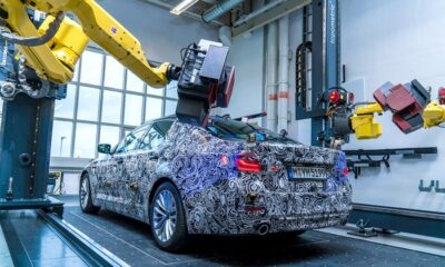 Опубликованы первые изображения седана BMW 5-Series нового поколения