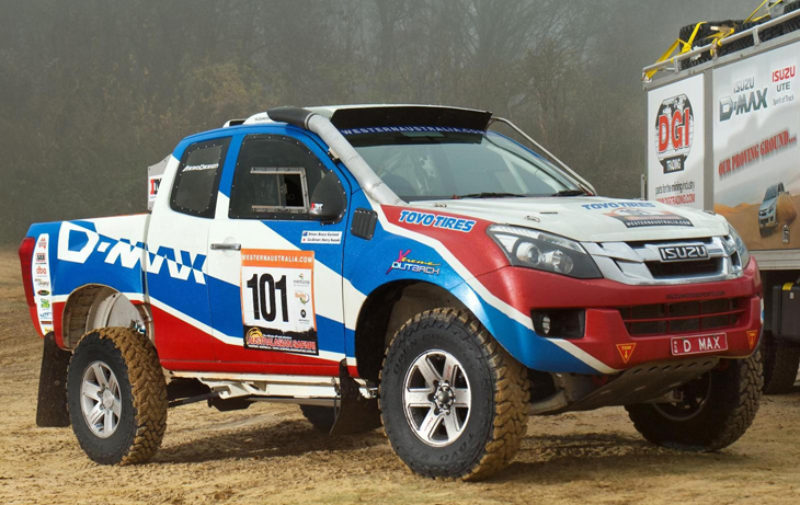 На Дакаре-2013 стартует Isuzu D-Max