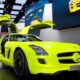 Электрокар Mercedes-Benz SLS AMG E-Cell в Детройте