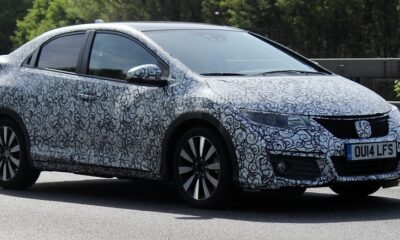 Концепт Honda Civic засняли во время испытаний
