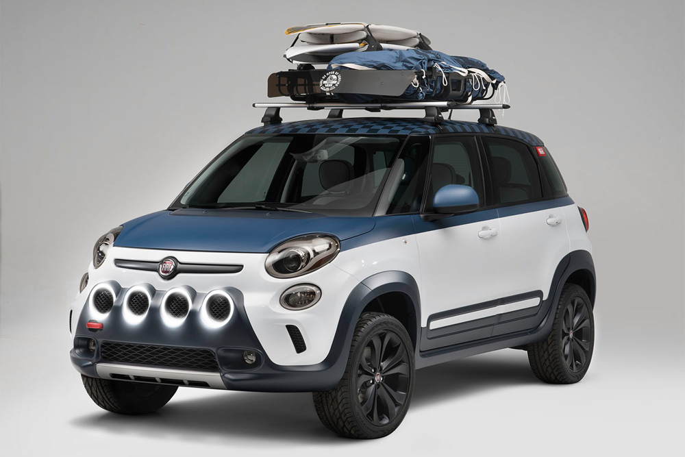 Fiat разработал автомобиль для серферов