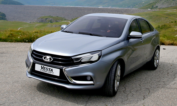 В Москве состоялась мировая премьера Lada Vesta