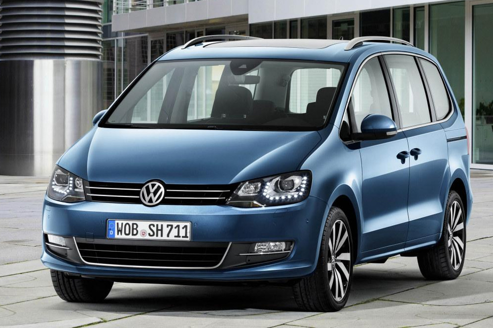 Volkswagen Sharan получил кресла с функцией массажа