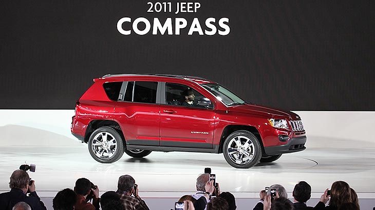 Новый Jeep Compass в Детройте