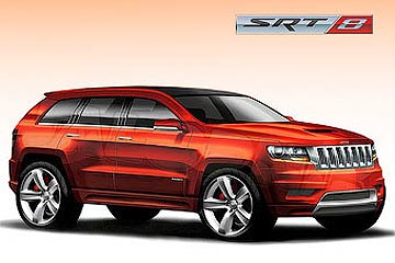 "Заряженный" Jeep Grand Cherokee разгонится до "сотни" за 4 секунды