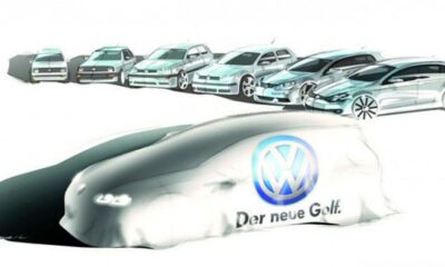 Volkswagen распространил первый скетч нового Golf