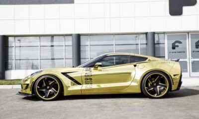 «Золотой» Chevrolet Corvette Stingray от Forgiato