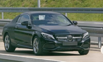 Mercedes-Benz C-Class Coupe 2016 окончательно теряет камуфляж