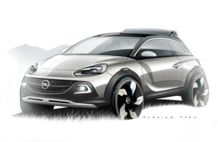 Концепт-кар Opel Adam Rocks
