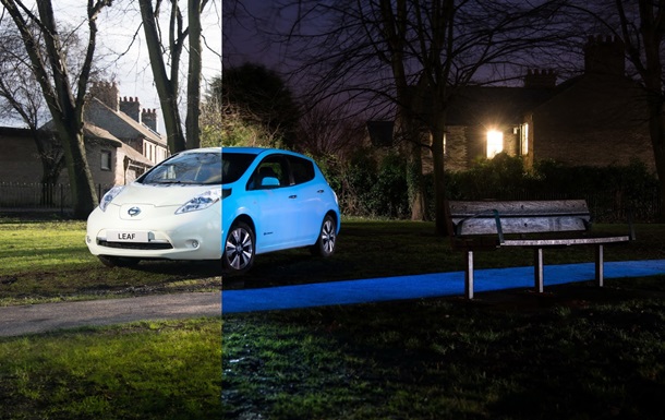 Японцы показали Nissan Leaf