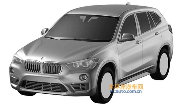 Изображения удлиненного BMW X1 появились в сети