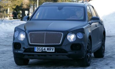 Появились новые шпионские снимки Bentley Bentayga