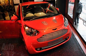 Aston Martin Cygnet, астон мартин технические характеристики и фото