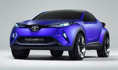 Toyota обнародовала фото компактного кроссовера CH-R