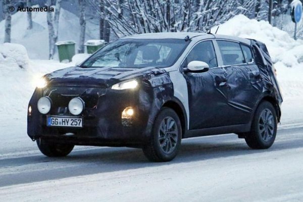 KIA проводит испытания нового Sportage