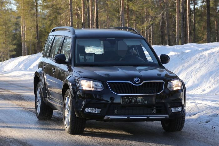 Skoda тестирует новый среднегабаритный кроссовер