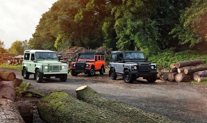 Land Rover предложит “прощальные” версии внедорожника Defender