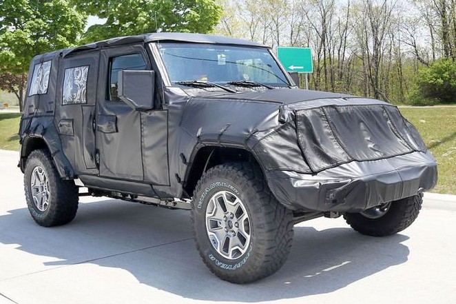 Jeep тестирует Wrangler нового поколения