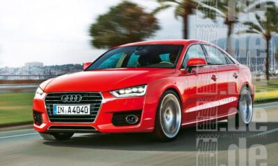 Опубликованы первые изображения Audi A4 2015 года