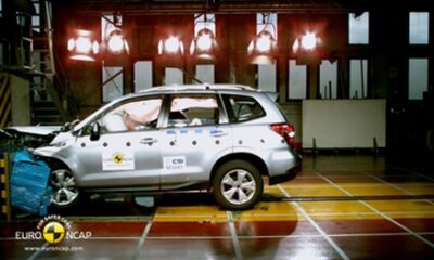Новый Subaru Forester получил награду «5 ЗВЕЗД» по результатам испытаний безопасности Euro NCAP