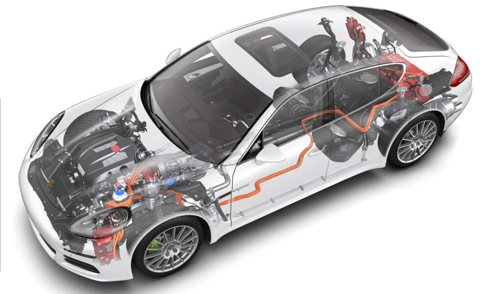 Porsche представила ролик о Panamera S E-Hybrid