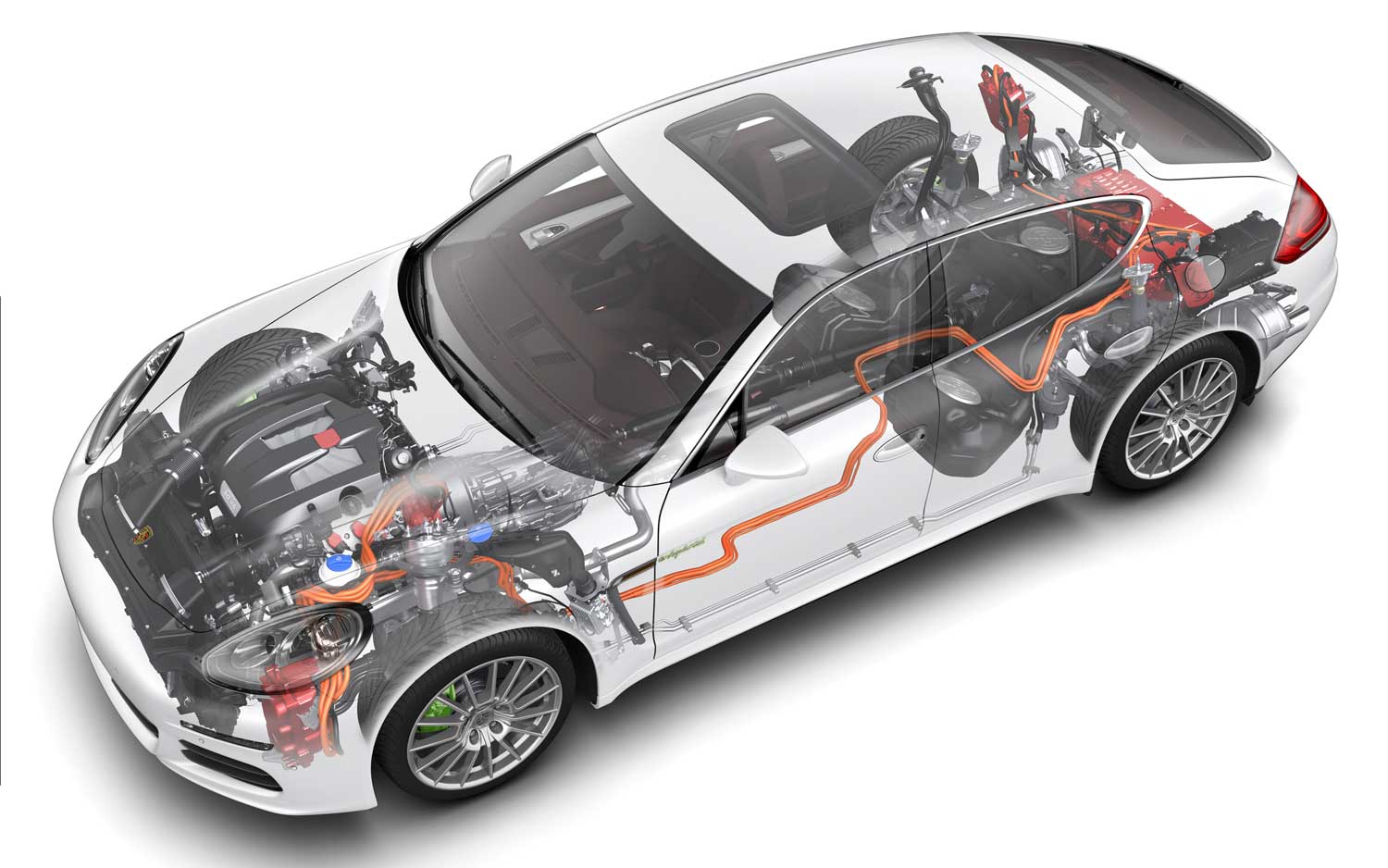 Porsche представила ролик о Panamera S E-Hybrid
