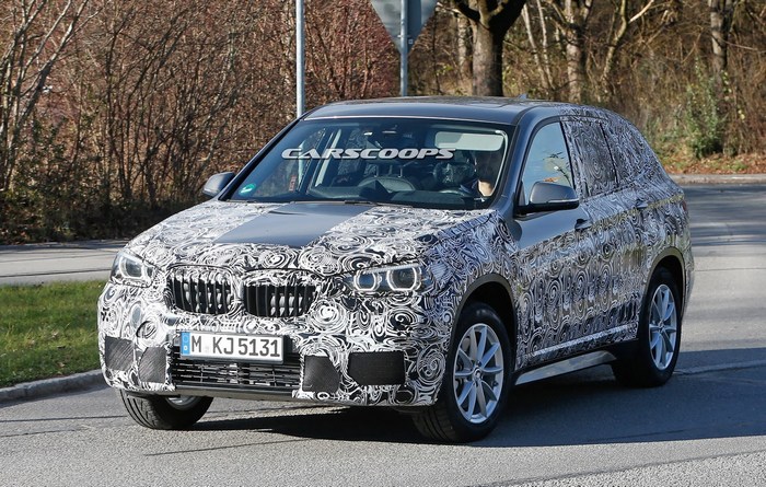 BMW X1 нового поколения теряет камуфляж