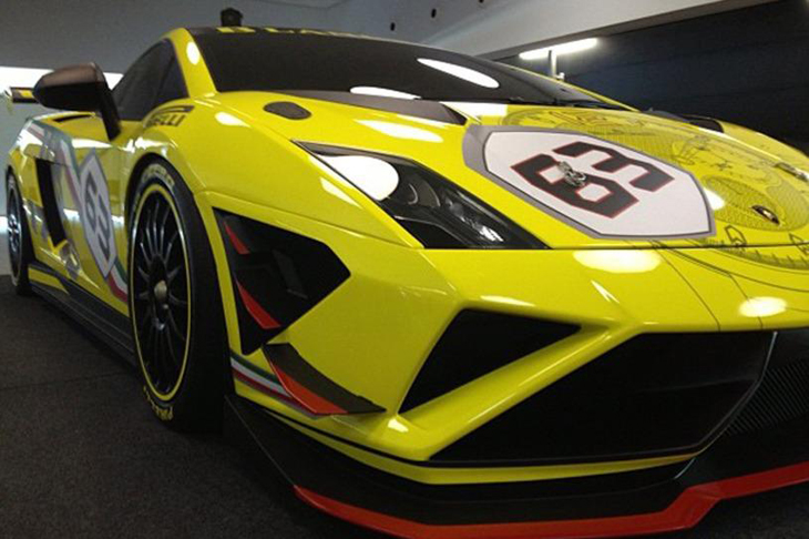 Представлен гоночный Lamborghini Gallardo LP 570-4 Super Trofeo