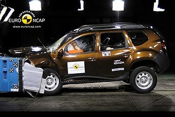 Кроссовер Dacia Duster получил три звезды Euro NCAP