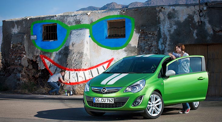Новый автомобиль Opel Corsa в автосалоне, Opel Corsa фото и технические характеристики