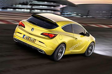 Эксклюзивные рендеры нового Opel Astra OPC
