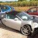 Во Франции разбили первый серийный Bugatti Veyron Grand Sport