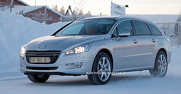 Тестовый экземпляр Peugeot 508 Outdoor