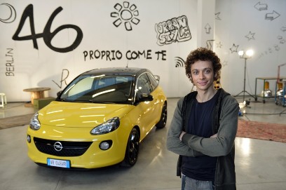 Валентино Росси стал новым лицом бренда для Opel Adam