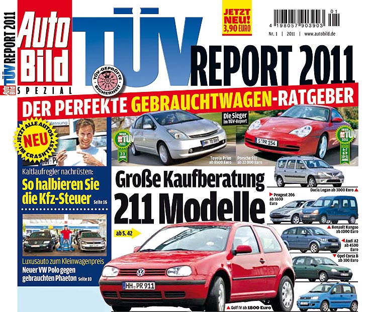 Рейтинг TUV 2011