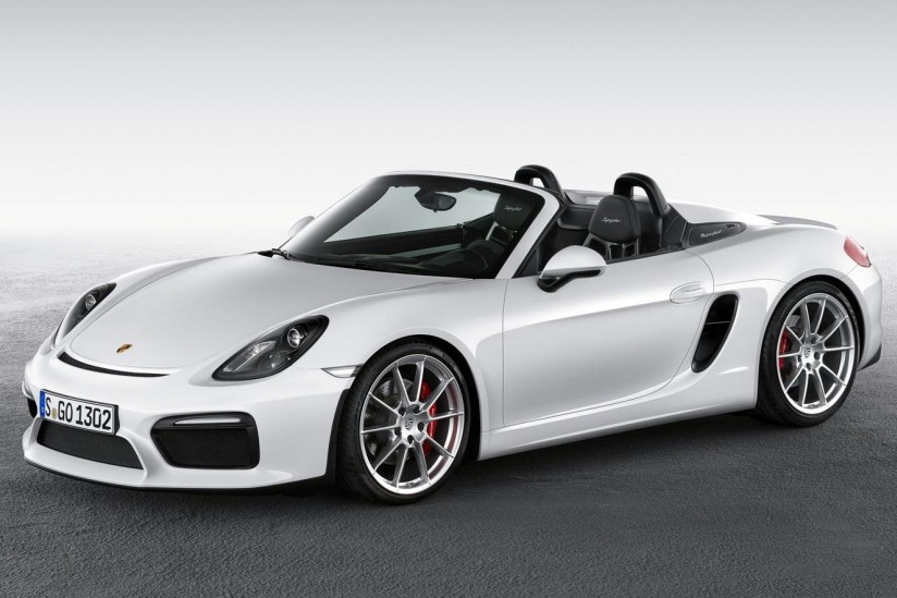 Porsche Boxter Spyder дебютировал в США