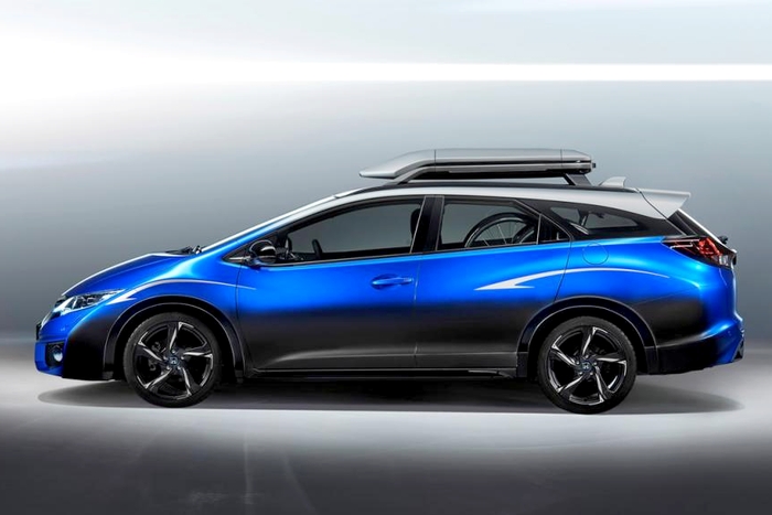 Honda подготовила версию Civic для велосипедистов