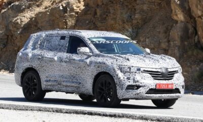 Фотошпионы засняли семиместный Renault Koleos