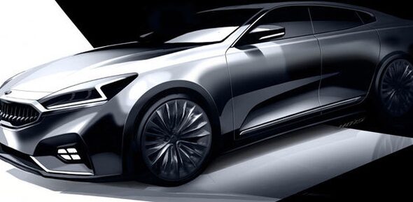 Kia опубликовала изображения седана Cadenza нового поколения