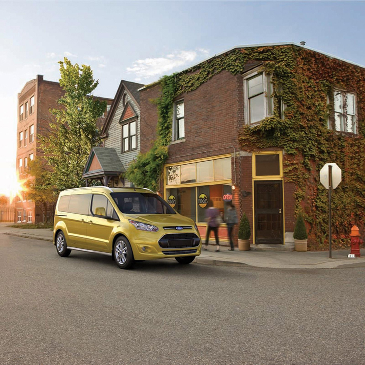 Ford Transit Connect Wagon: семиместный и экономичный