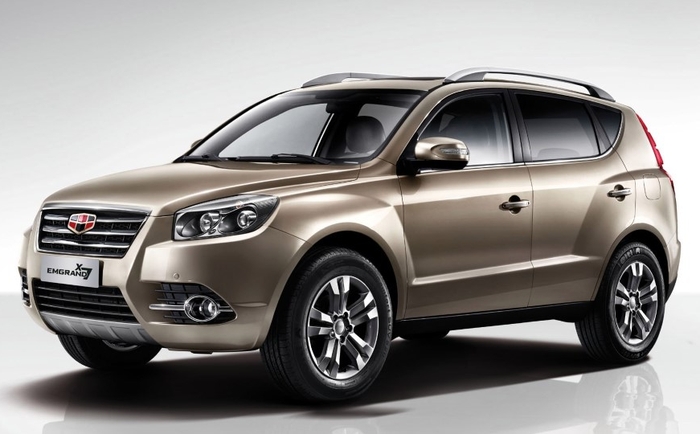 Обновленный кроссовер Geely Emgrand X7 выходит на российский рынок